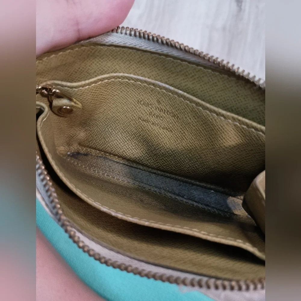 Louis Vuitton Damier Azur Coin Wallet